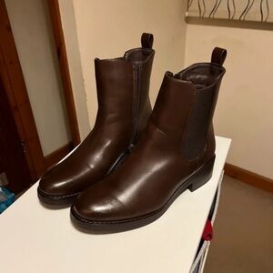 New Look Brown Ankle Boots